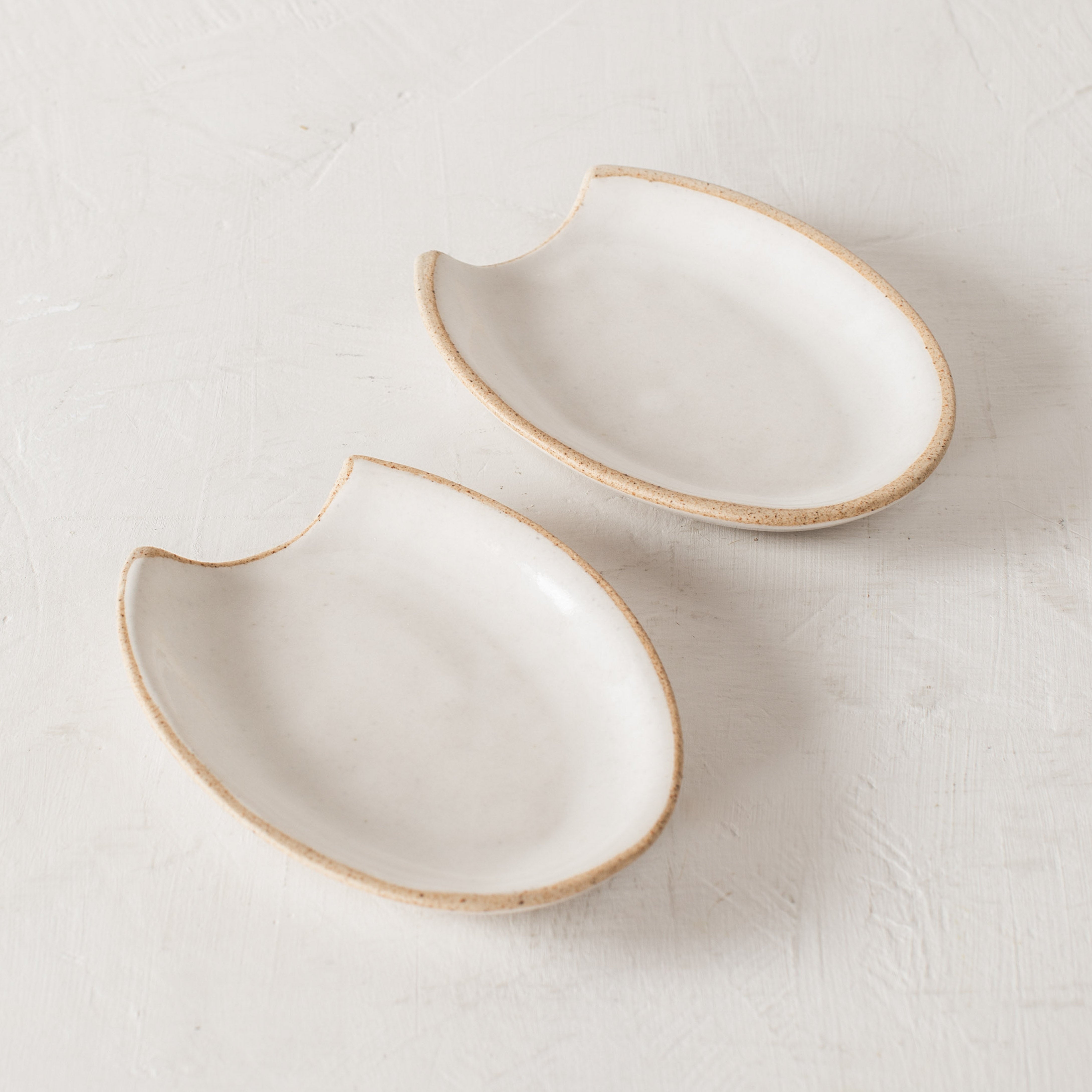 Minimal Spoon Rest | Stoneware