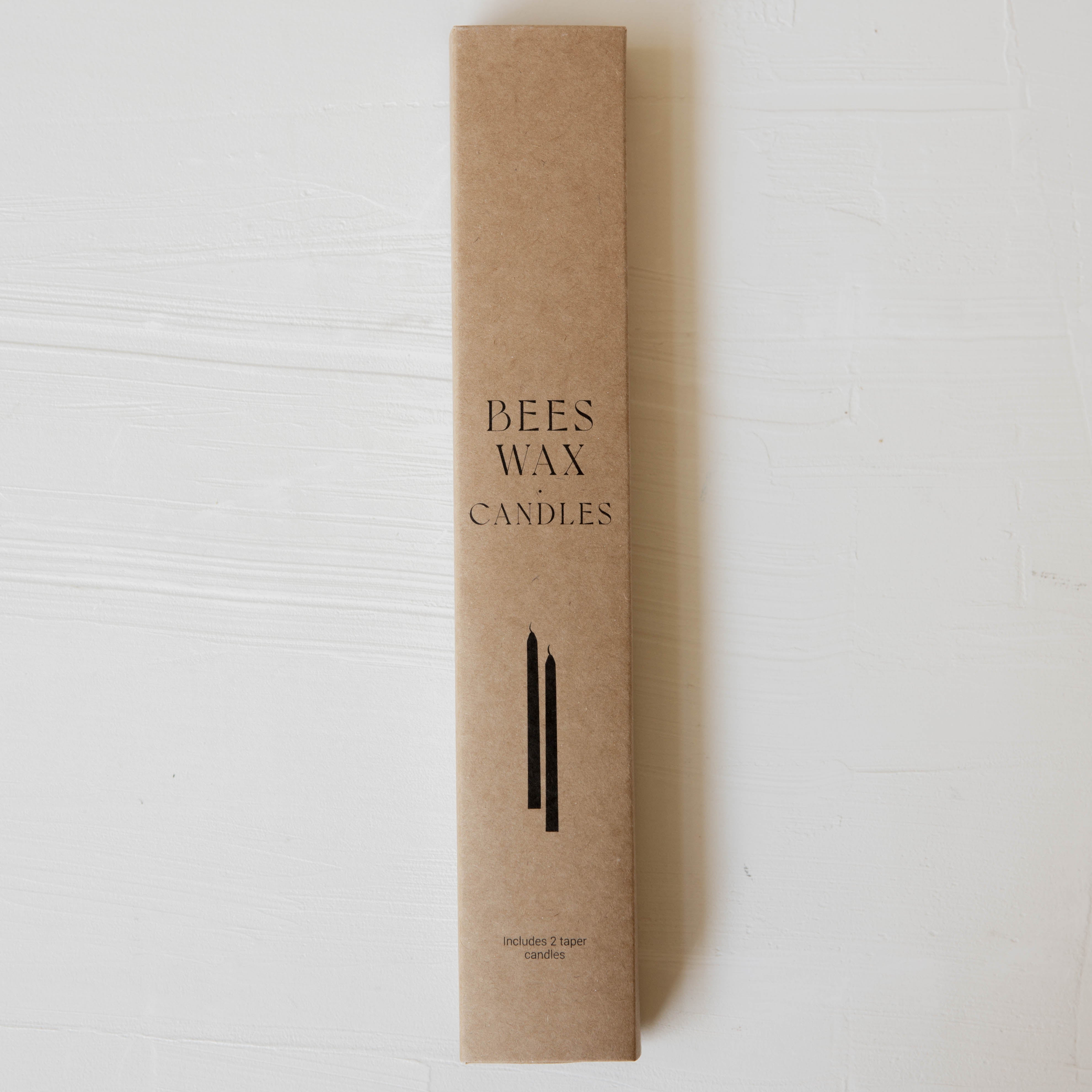 Beeswax Taper Candles