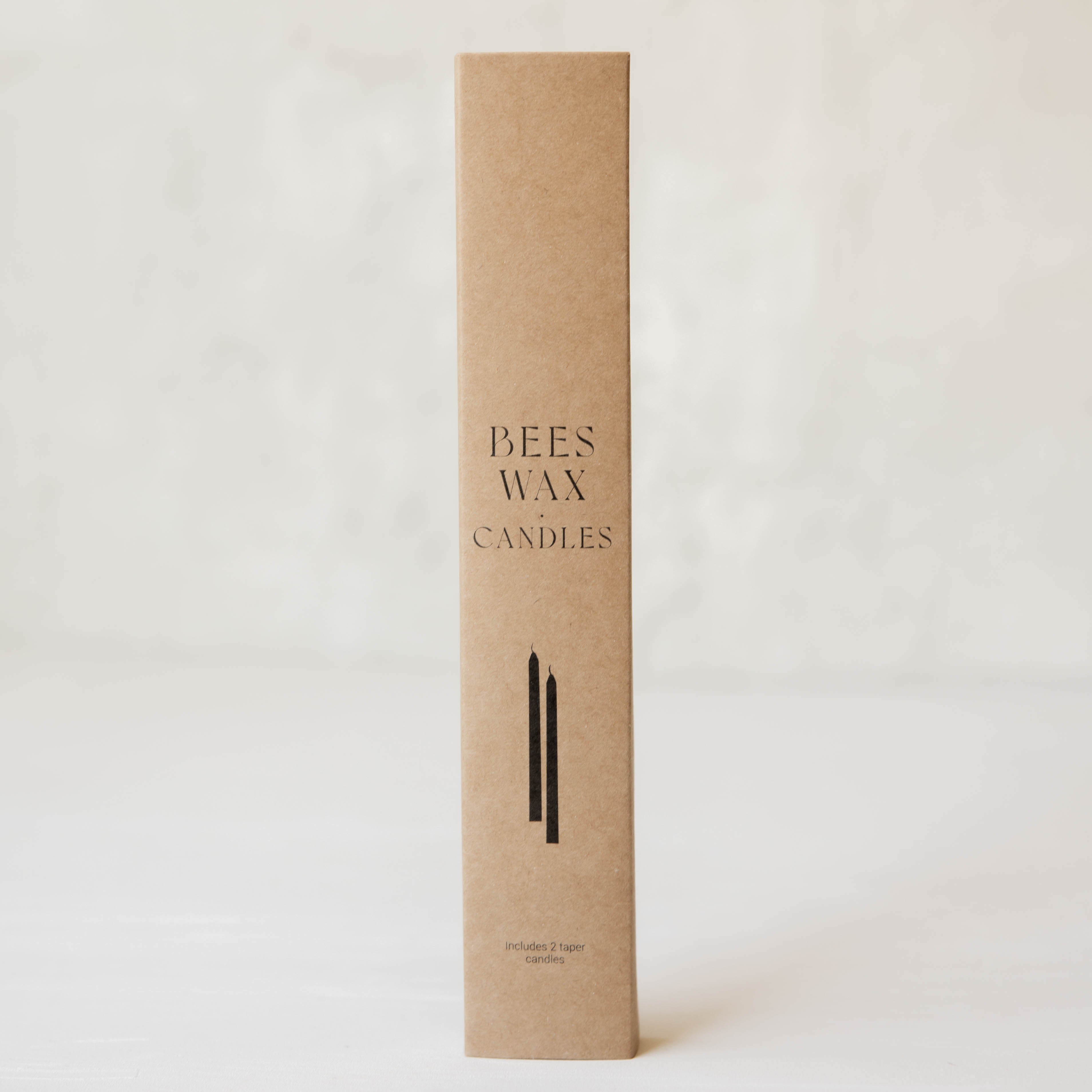 Beeswax Taper Candles