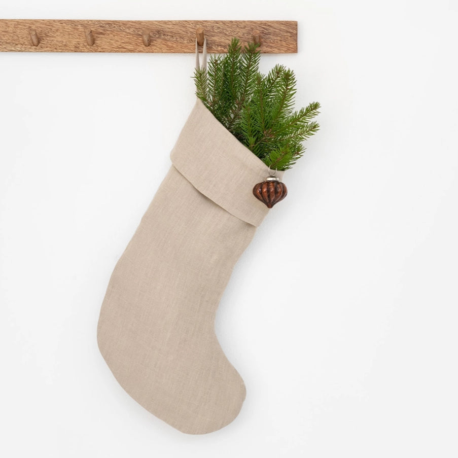 Linen Stocking | Natural