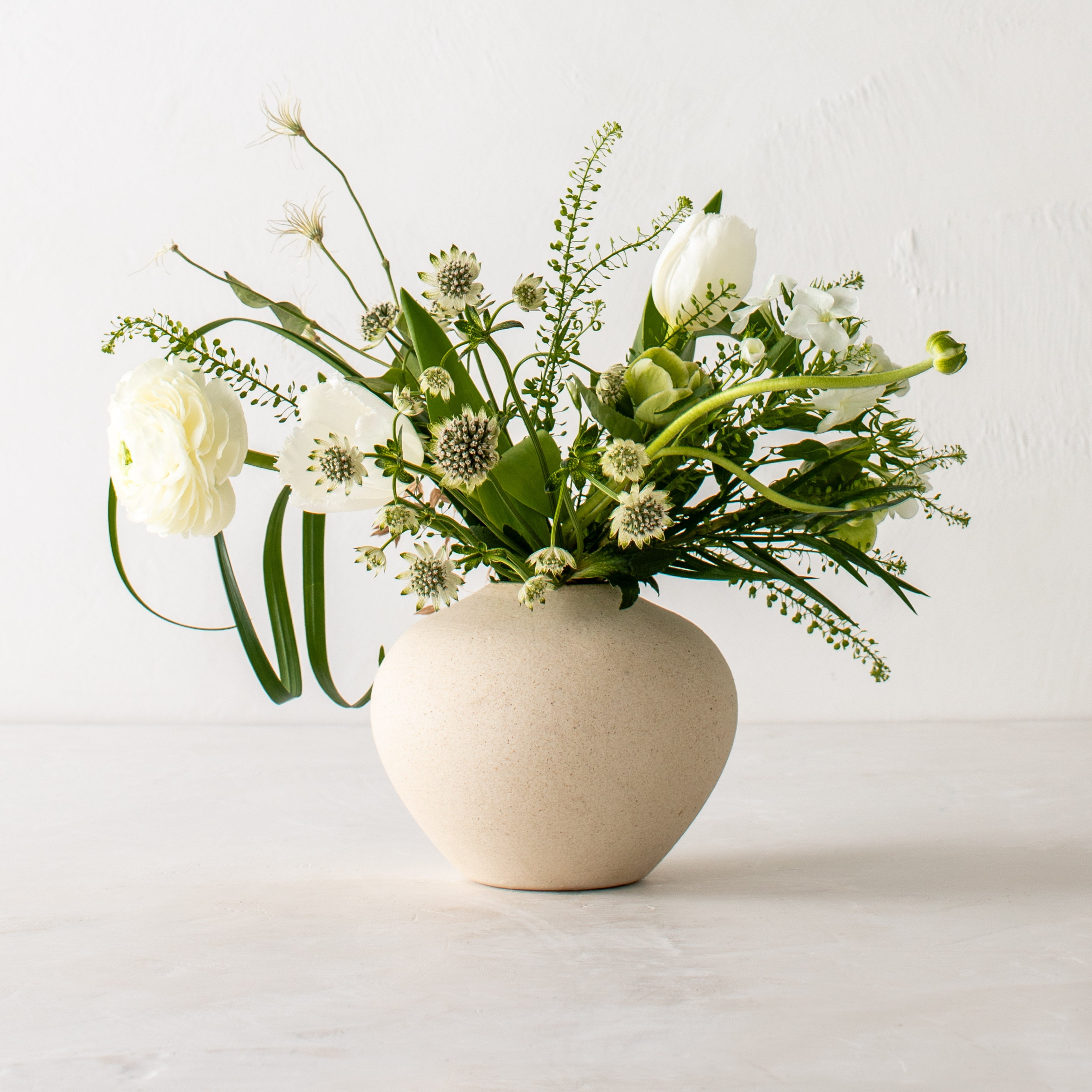 Seconds | Verdure Vase No. 2 | Raw Stoneware