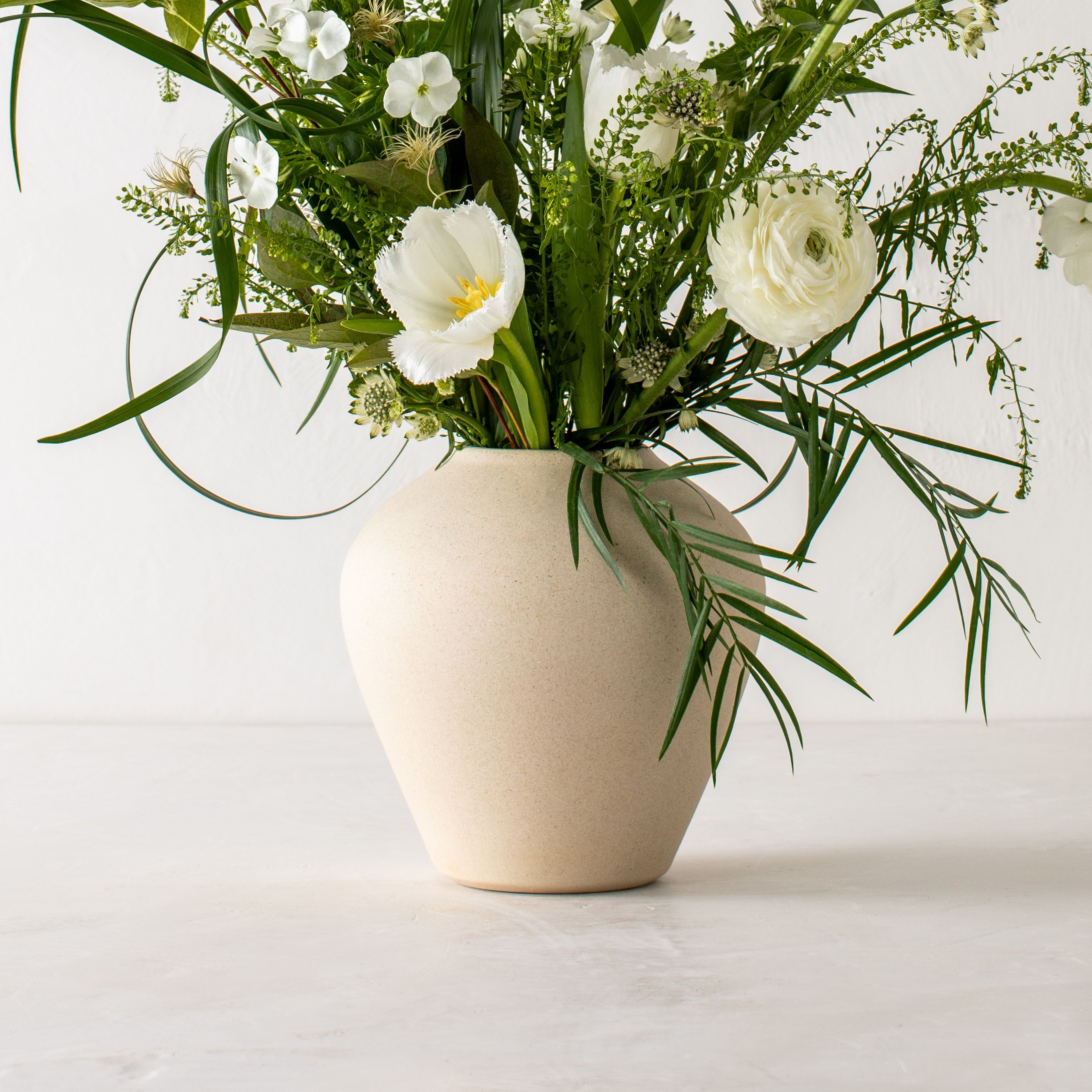 Seconds | Verdure Vase No. 3 | Raw Stoneware