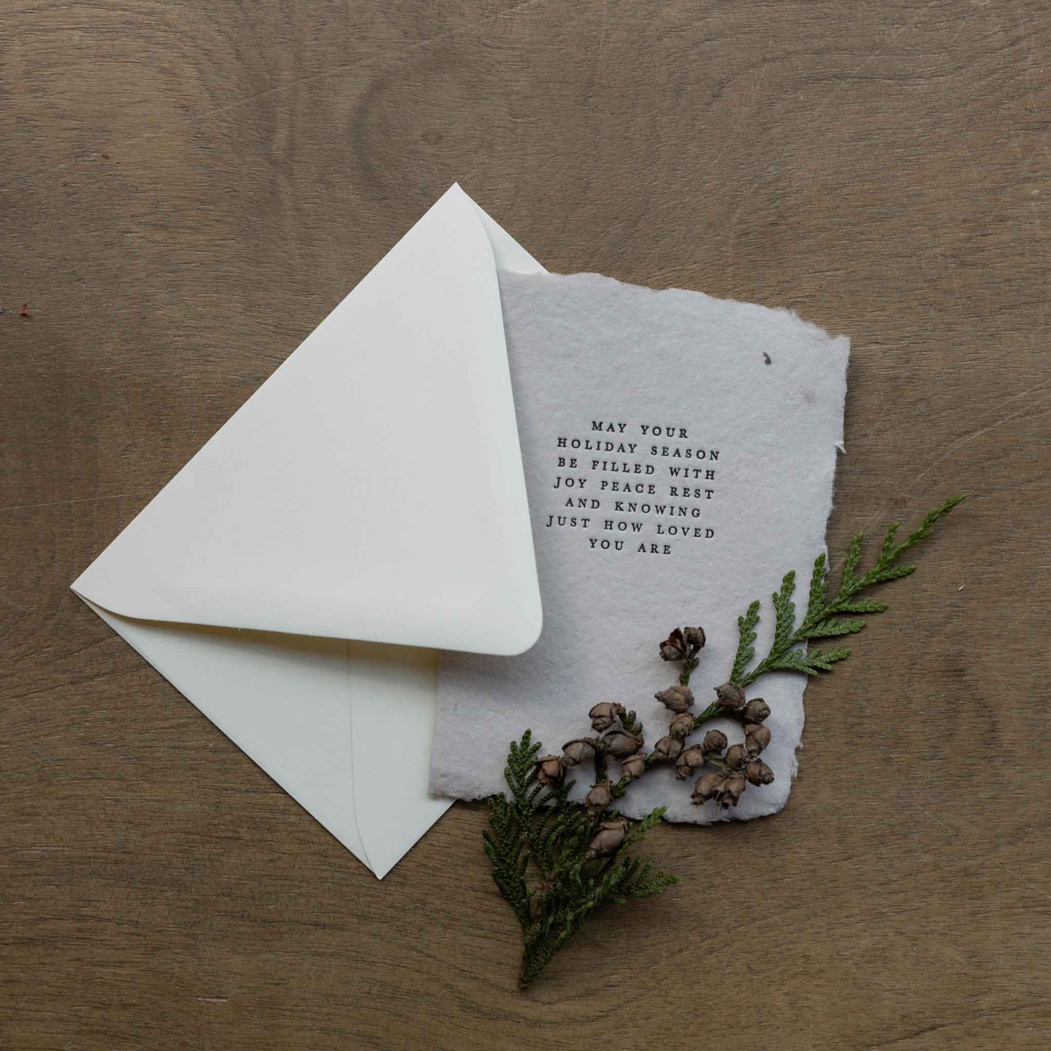 Farmette Co. | Seasonal Letter-Pressed Cards